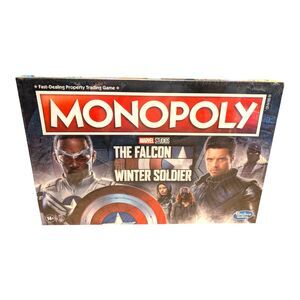 Monopoly The Falcon And The Winter Soldier Board Game Marvel SEALED Rare New